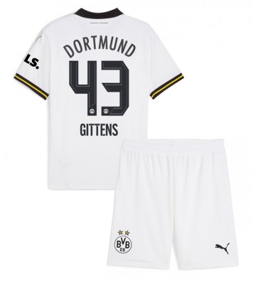 Borussia Dortmund Jamie Bynoe-Gittens #43 Tredje Kläder Barn 2024-25 Kortärmad (+ Korta byxor)